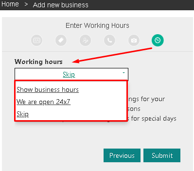 Working Hours