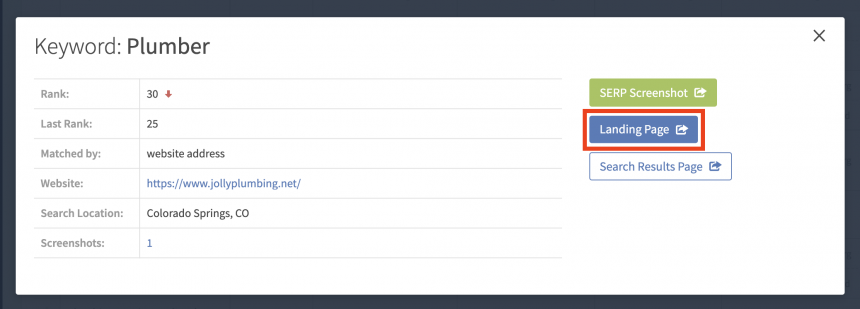 brightlocal serp checker