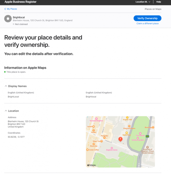 How to Add or Claim an Apple Maps Business Listing